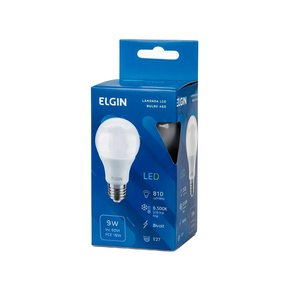 Lâmpada LED 9W Branca